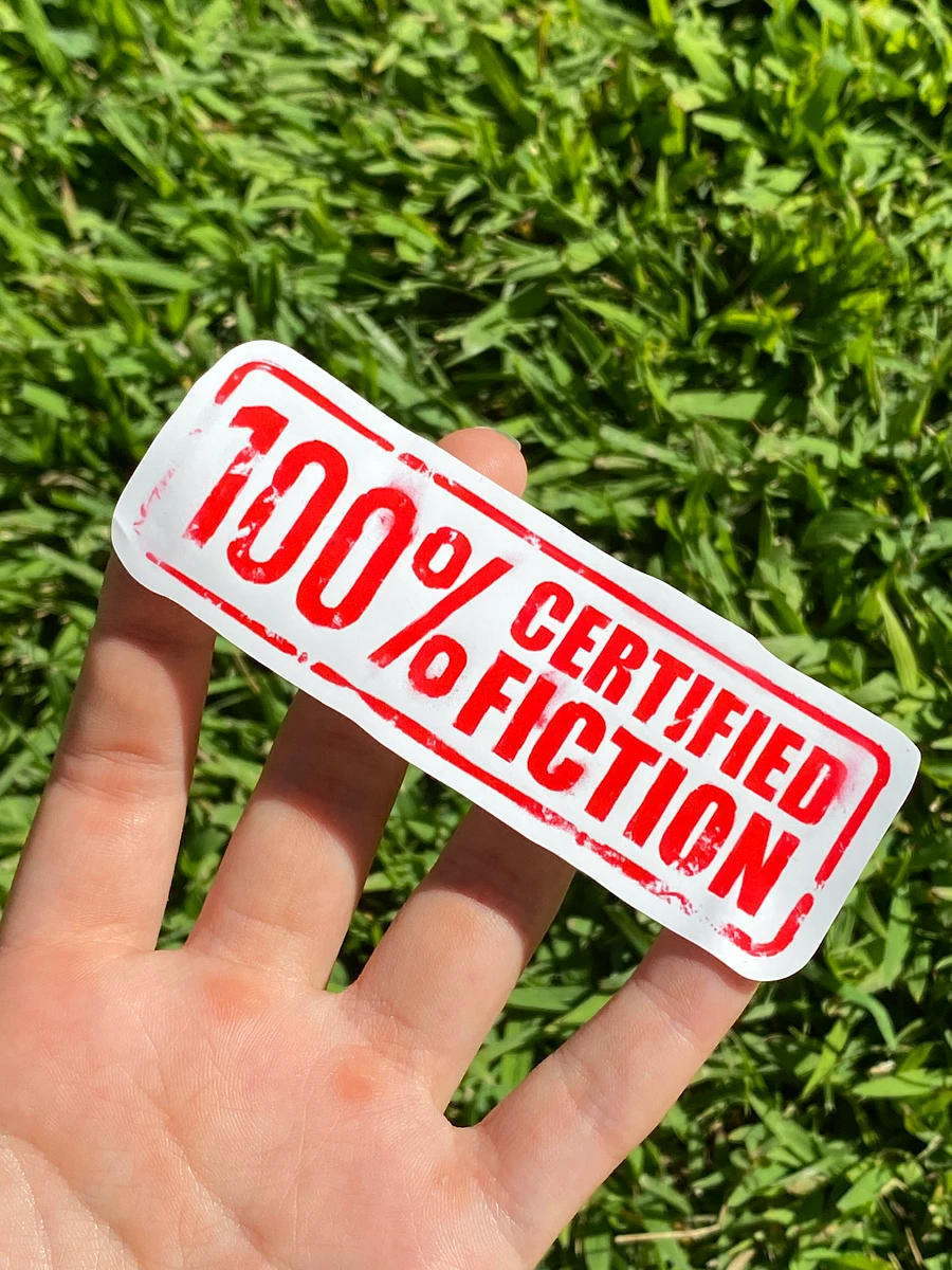 100% Certified Fiction - STICKER TRIO product image (5)
