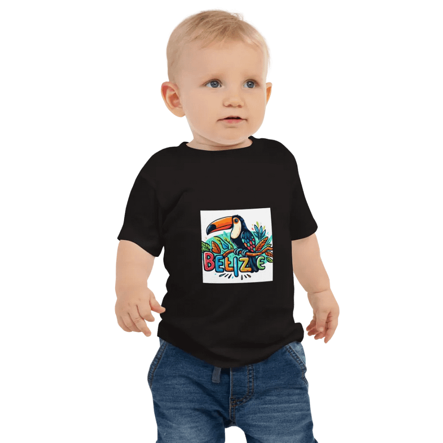 Belize Toucan Paradise Baby Tee product image (1)