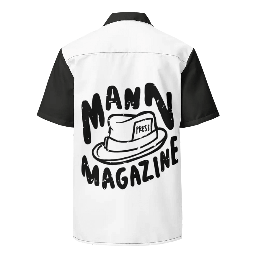 MANN Magazine Press Hat Style Black Overshirt product image (1)