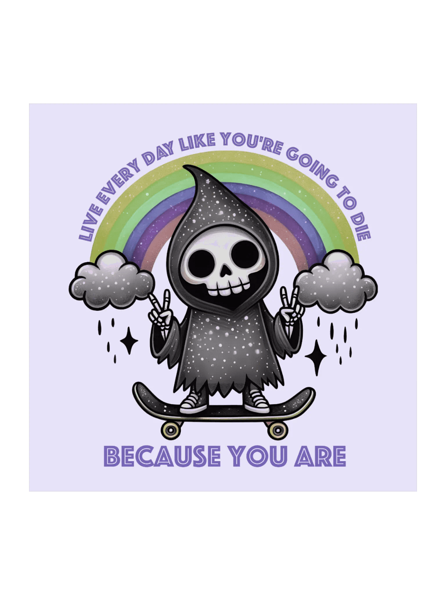 Live Every Day Sticker (Purple) product image (1)