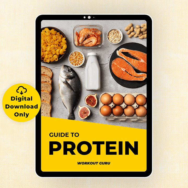 Guide to Protein eBook / High Protein Recipes / Protein Food List product image (1)