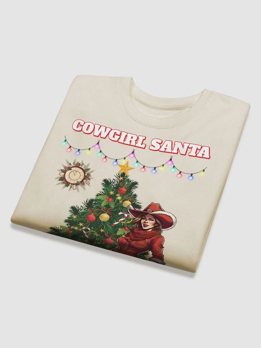 Cowgirl Santa - Christmas Sweatshirt product image (27)