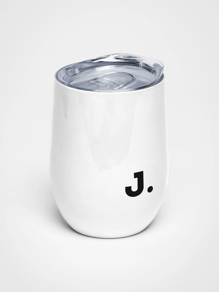 Elegant J minimalistic Stainless Wine Tumbler product image (1)