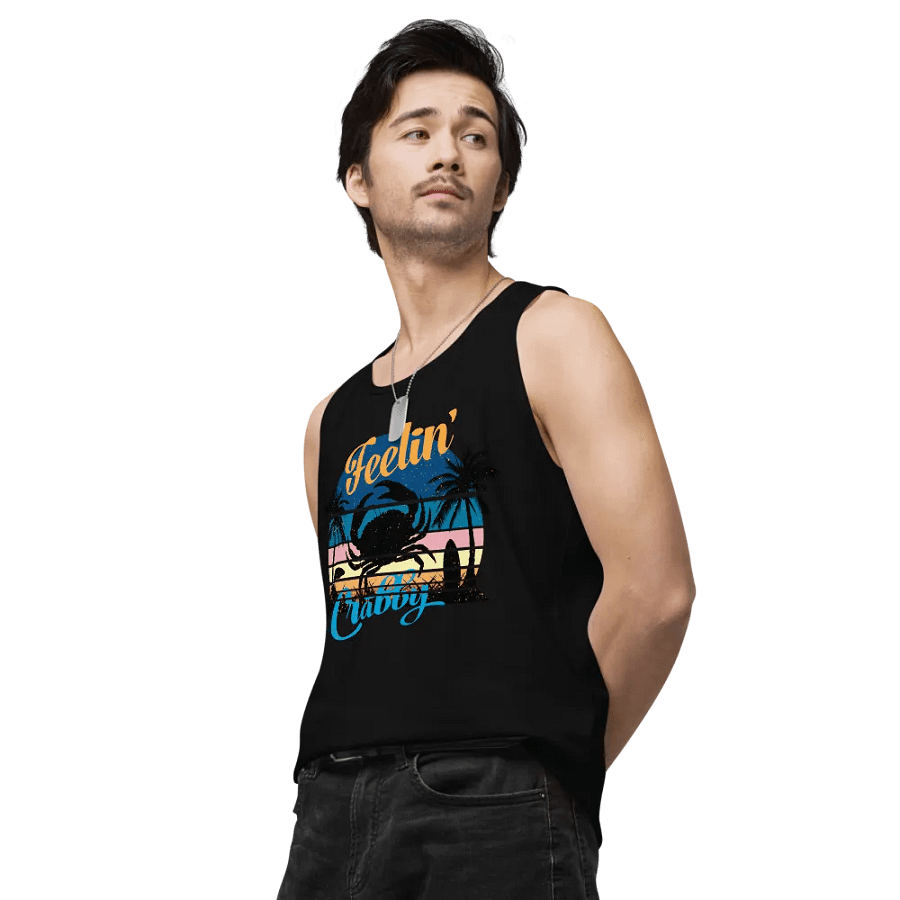Feelin' Crabby - Man's Heritage Tank Top product image (7)