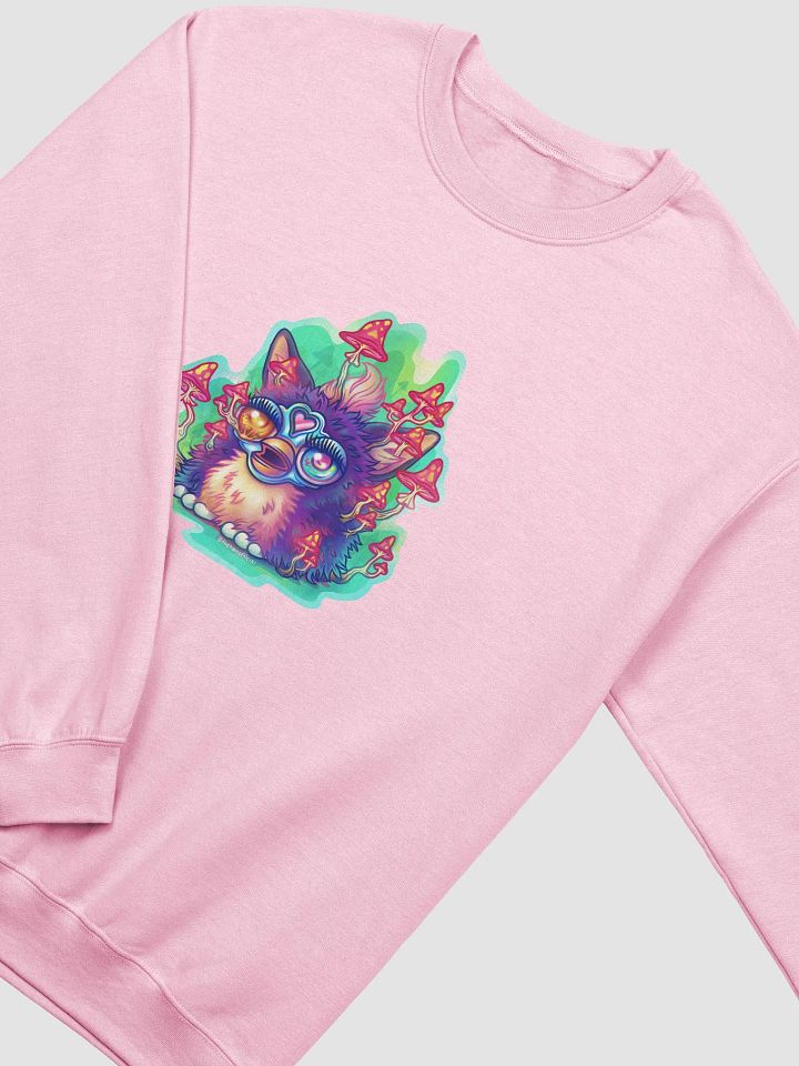 Nostalgic Fungus Creature Crewneck Sweatshirt product image (1)