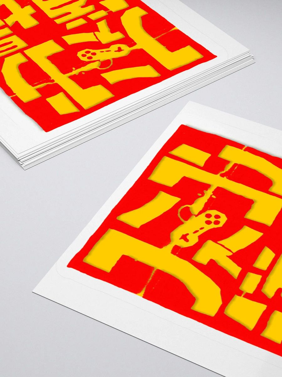 Famicom Dojo Kanji Stamp Logo Sticker product image (3)