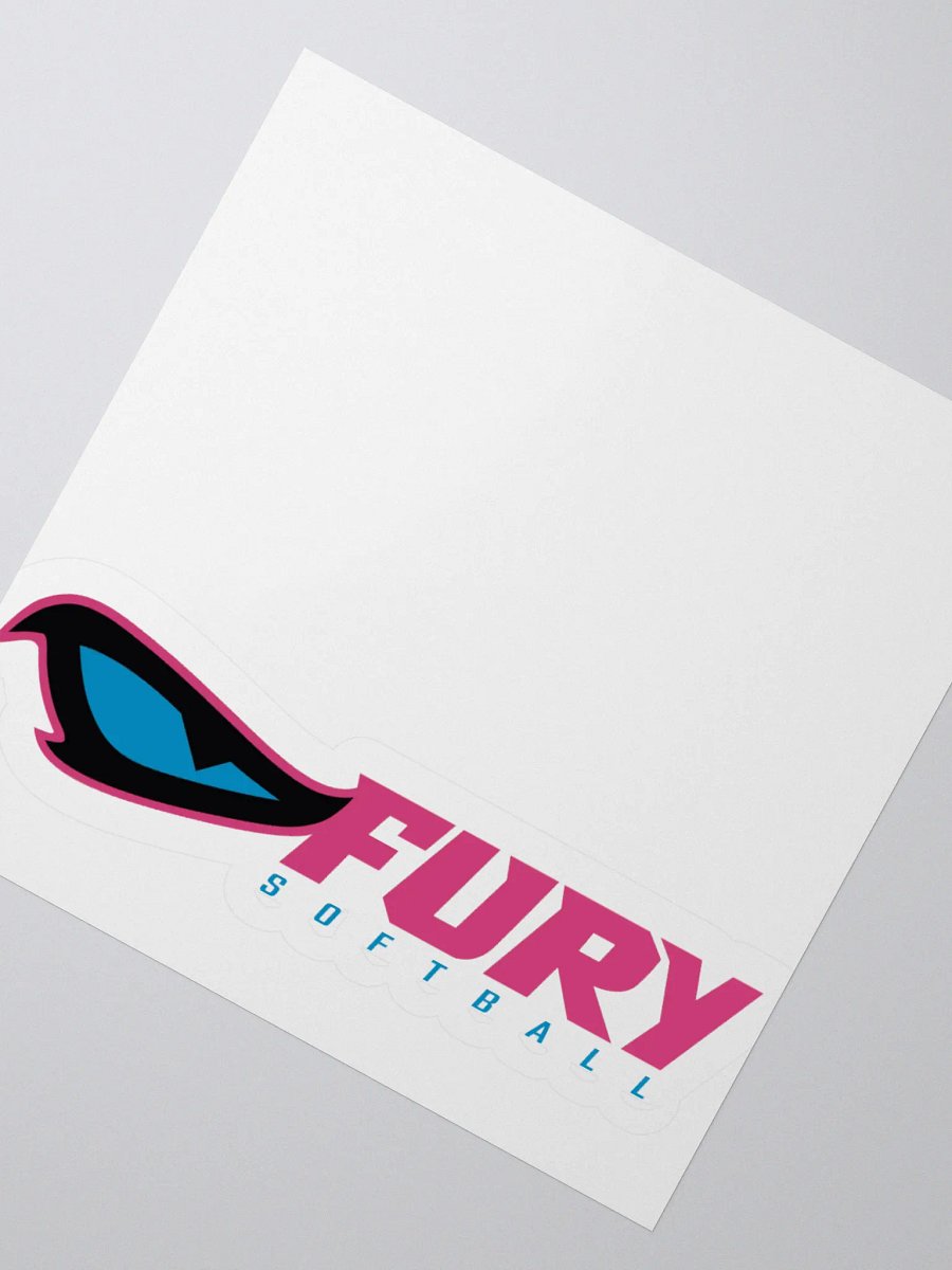 Fury Softball Eye Logo Stickers product image (5)