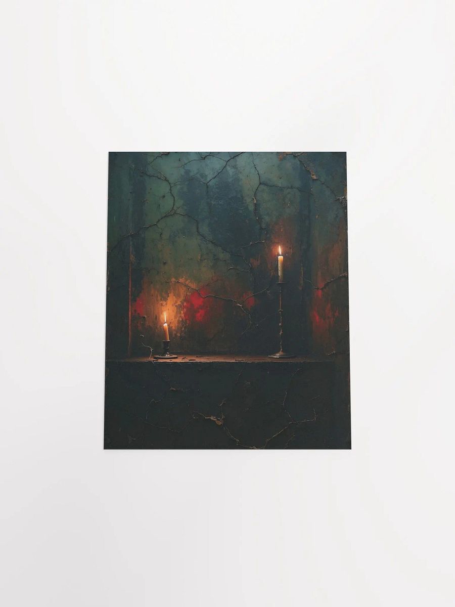 Flickering Darkness Matte Poster product image (41)