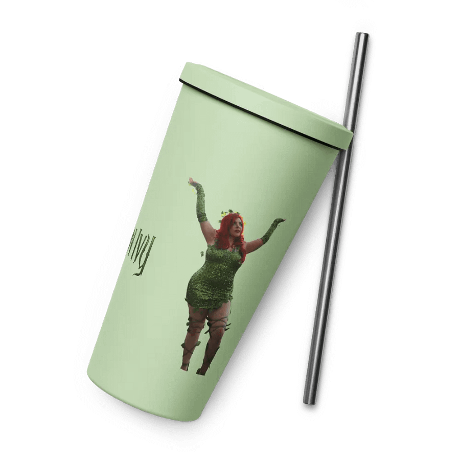 Poison Ivy Insulated Tumbler w/ Straw product image (5)