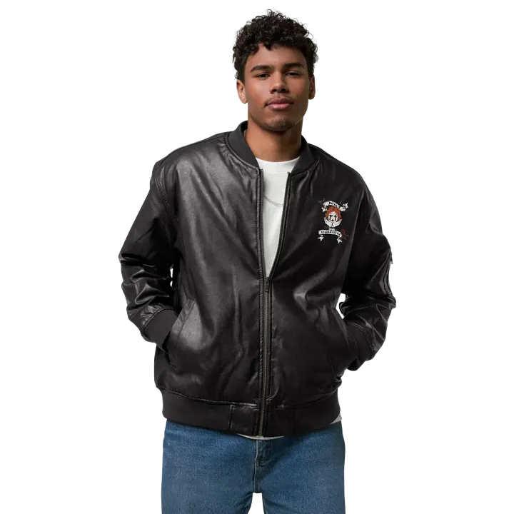 She's a Cancer - Faux Leather Jacket product image (1)