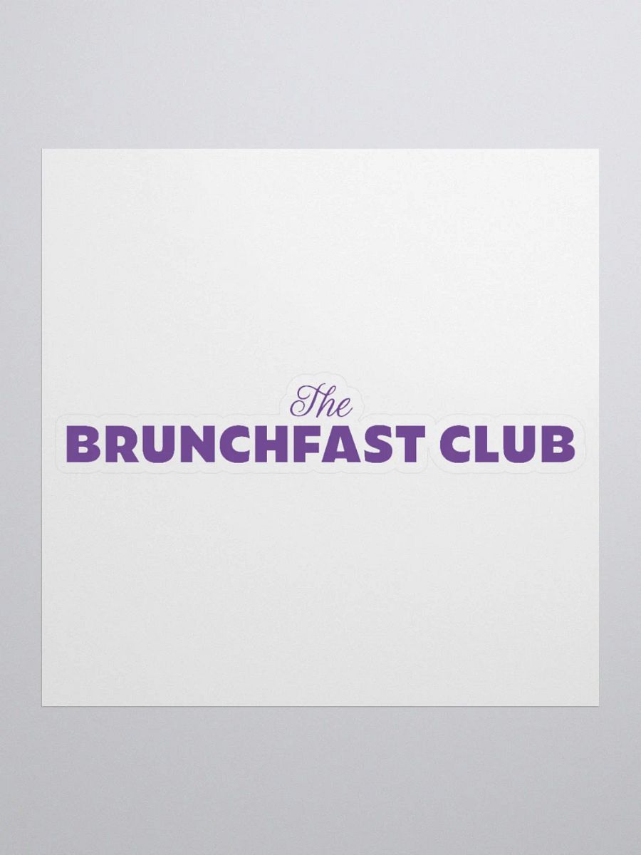 Brunchfast Club Sticker product image (3)