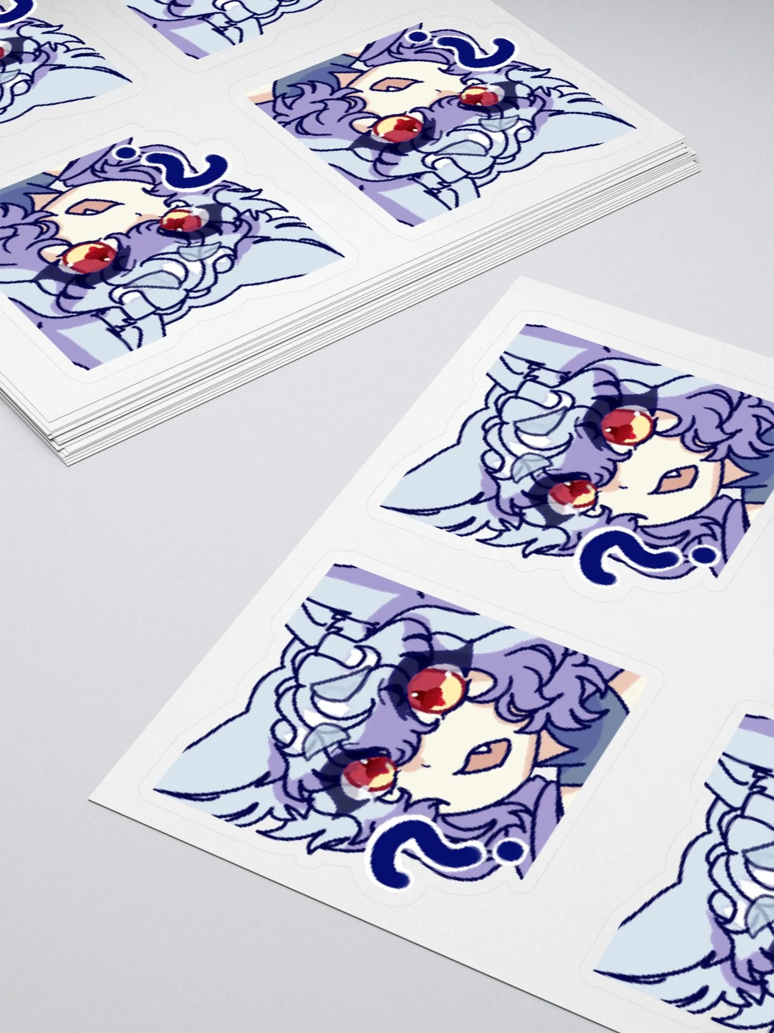 Streissel Confused Sticker Sheet product image (4)