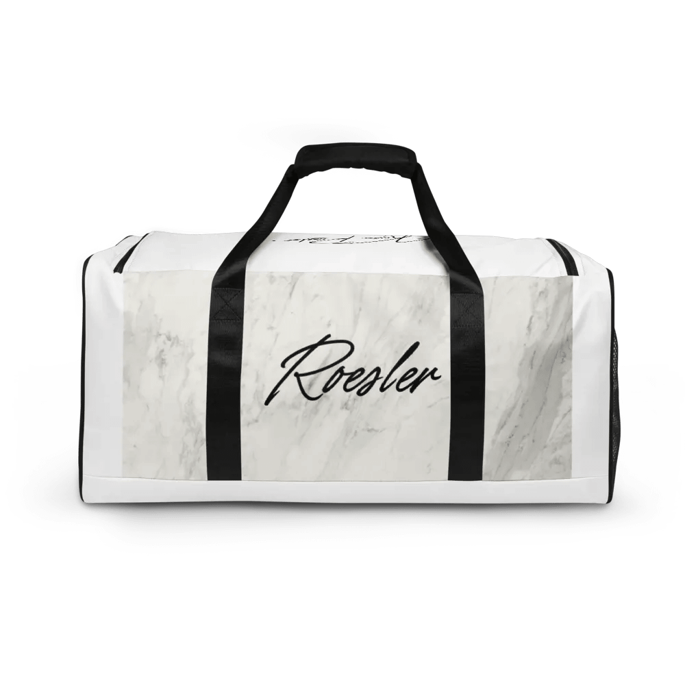 Marble Script All-Over Duffle Bag product image (2)