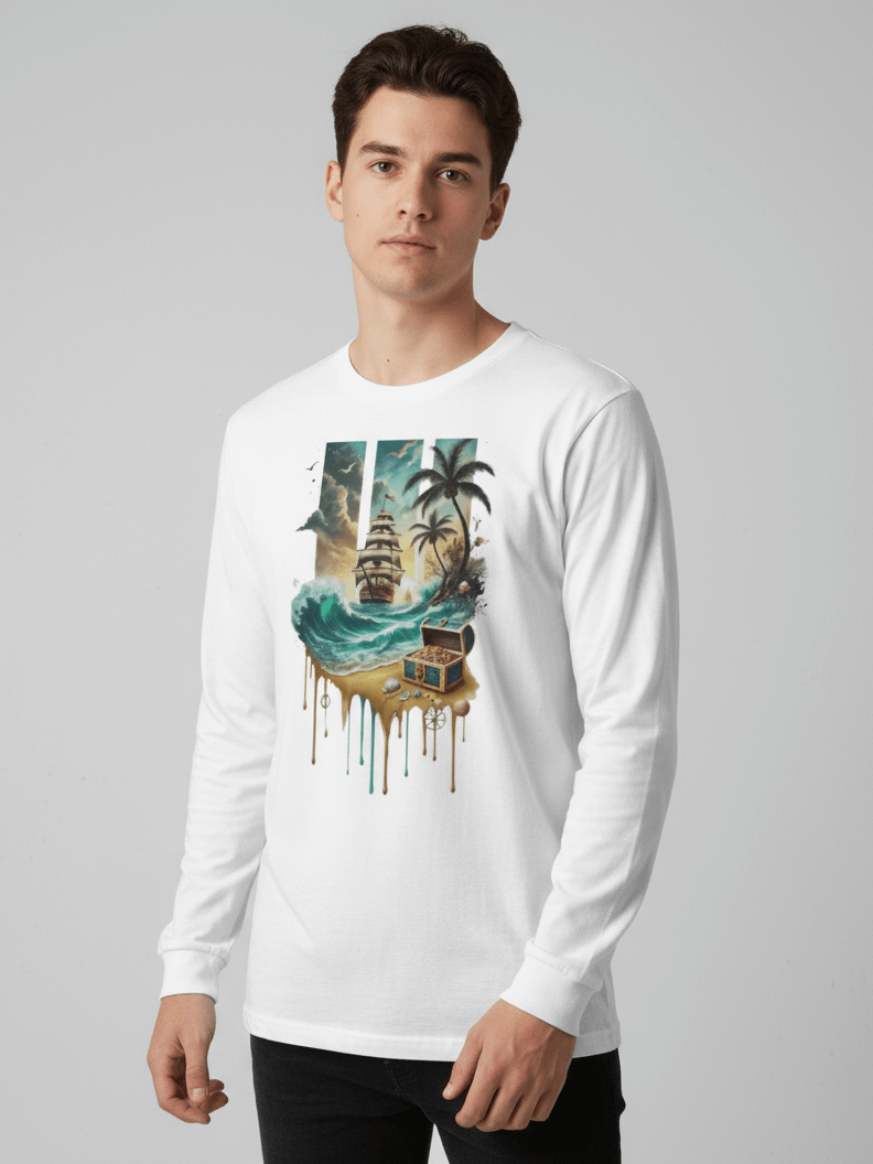 Surreal Seascape Long Sleeve T-Shirt product image (1)