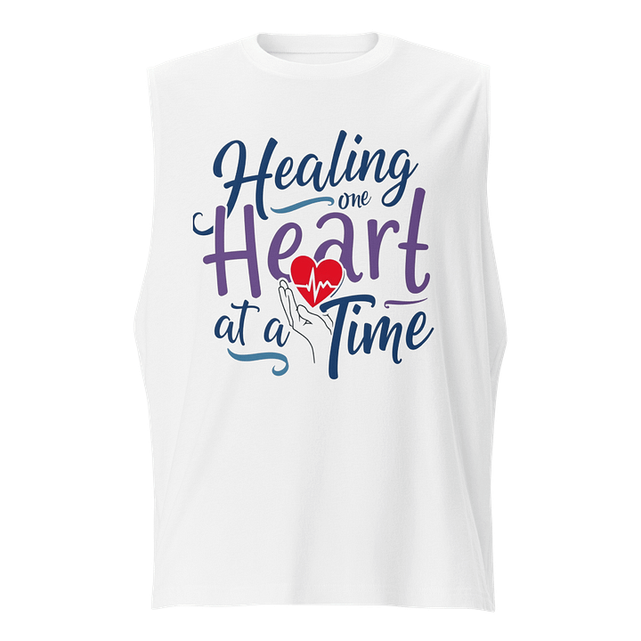 Healing Hearts Stethoscope Muscle Tank product image (1)