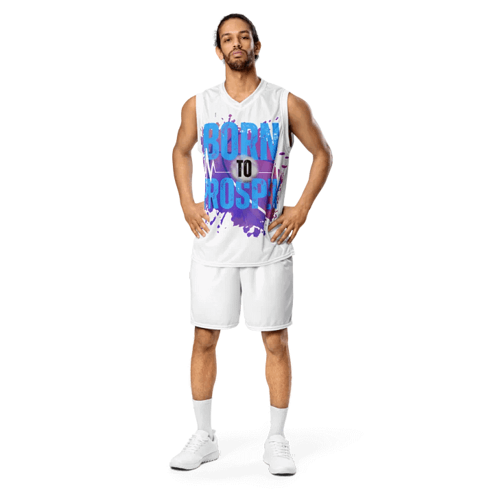 Dynamic Born to Prosper Energy Basketball Jersey product image (2)