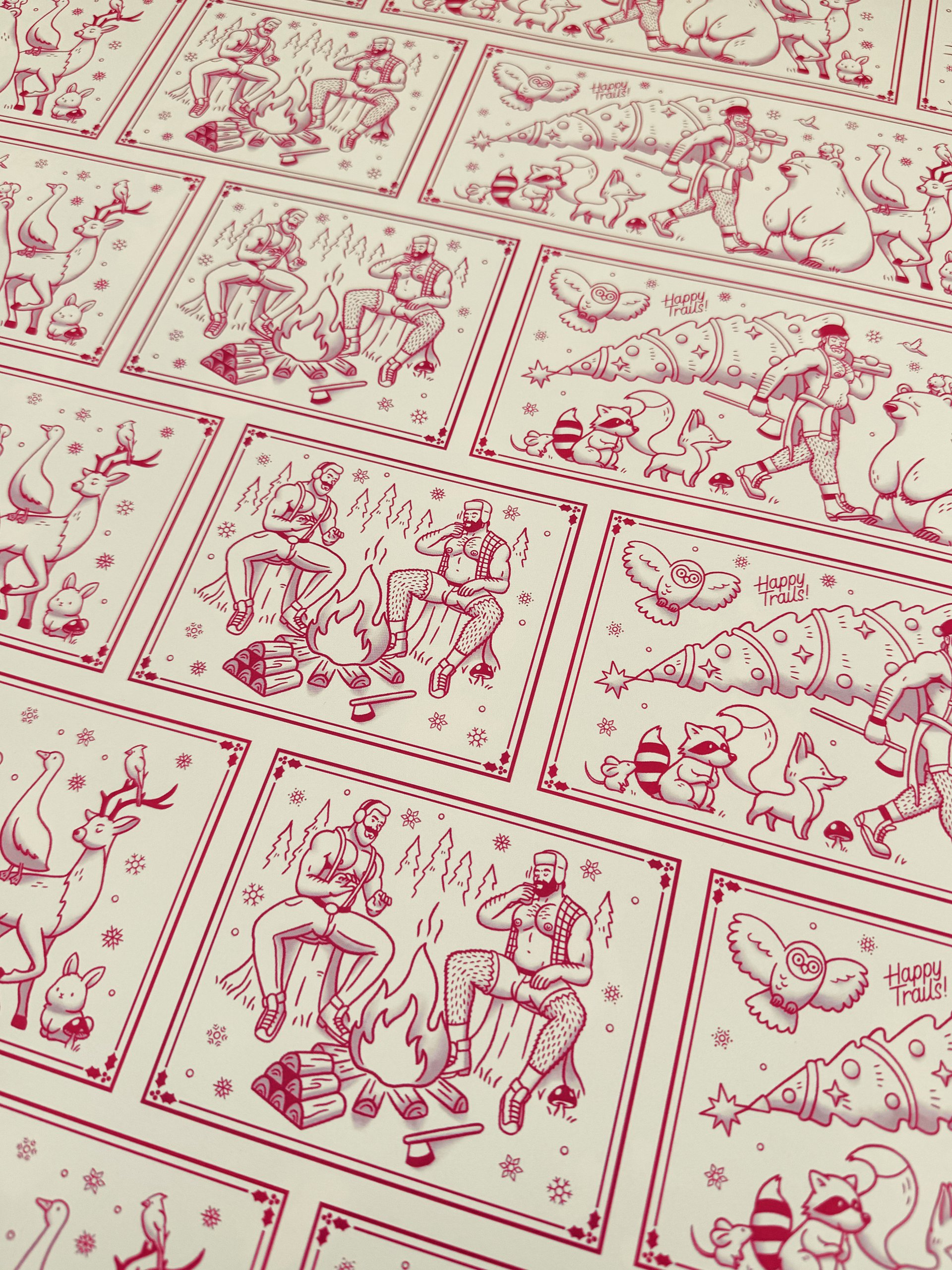 Happy Trails Gift Wrap Set product image (3)
