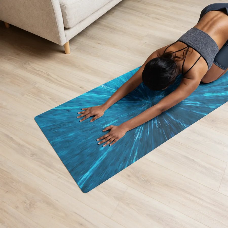 Endless Blue Yoga Mat product image (12)