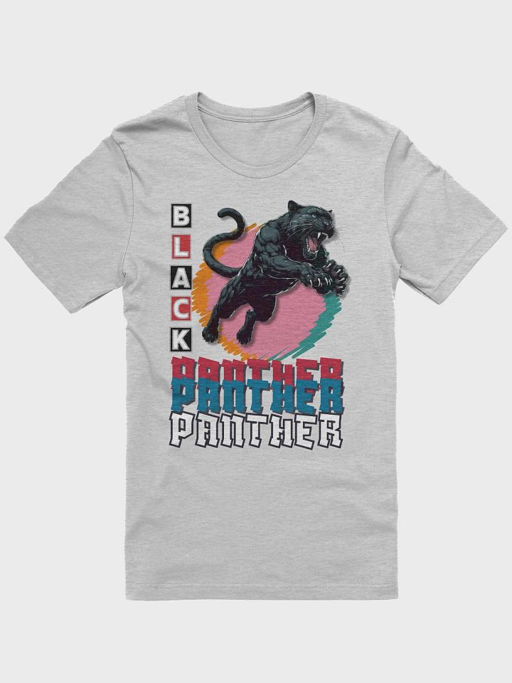 Black panther-Bella+Canvas Supersoft T-Shirt product image (1)