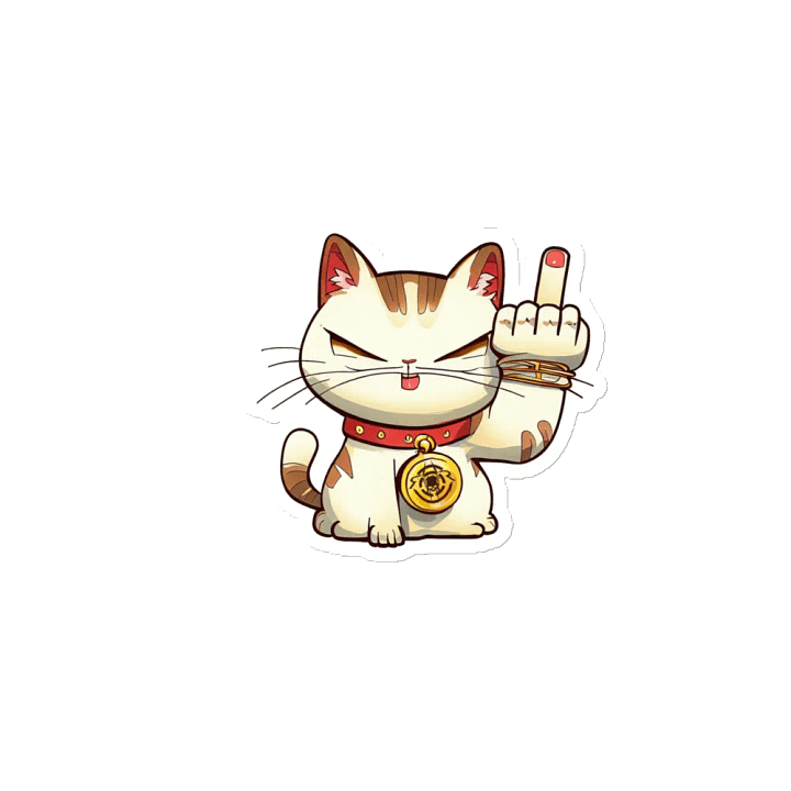Rage Cat Magnet product image (2)
