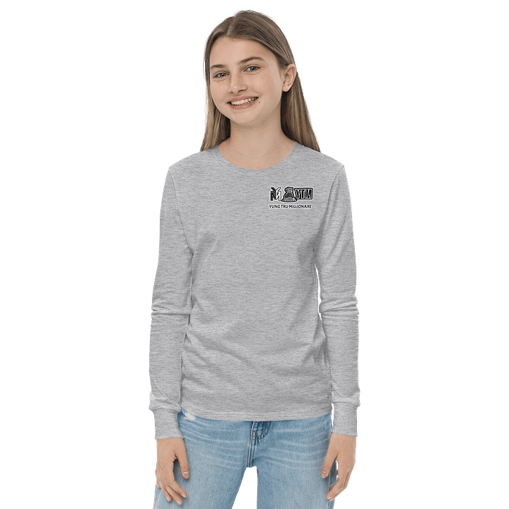 Yung Tru Millionaire Logo Long Sleeve Tee product image (21)