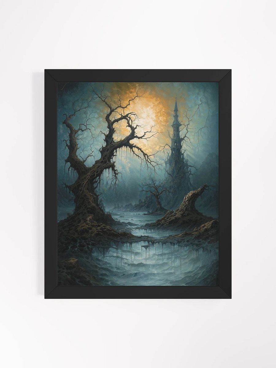 Gnarled Landscape Framed Print product image (2)