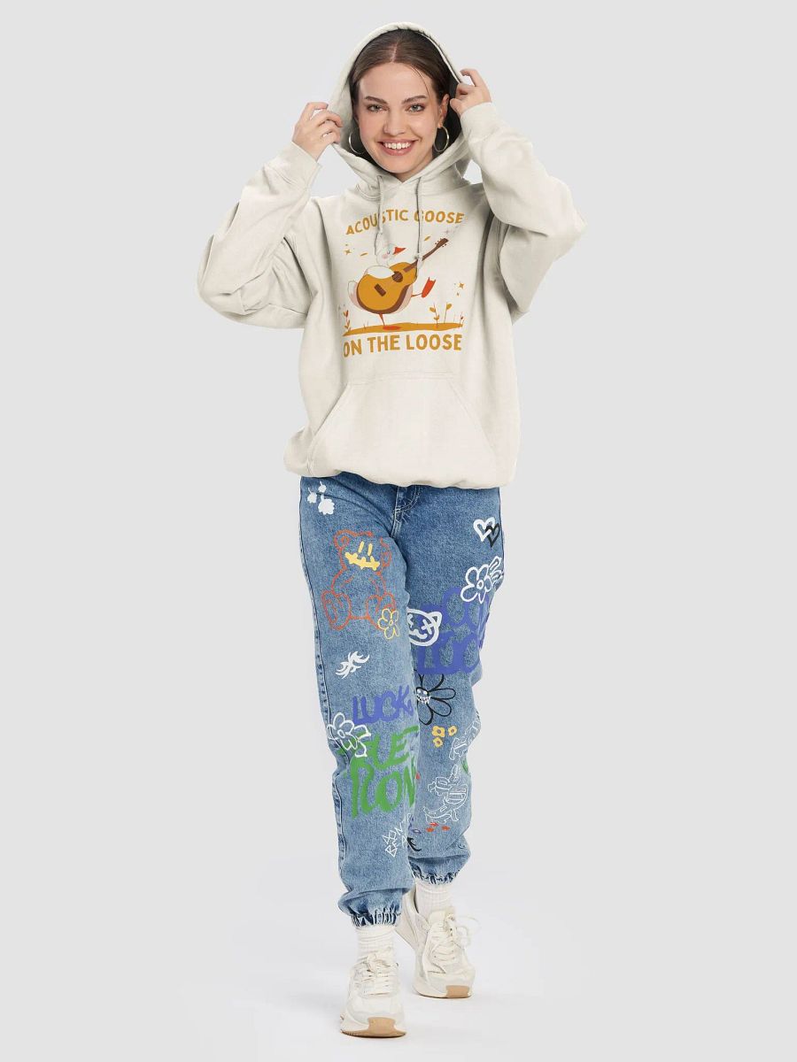 Acoustic goose on the loose Hoodie product image (8)