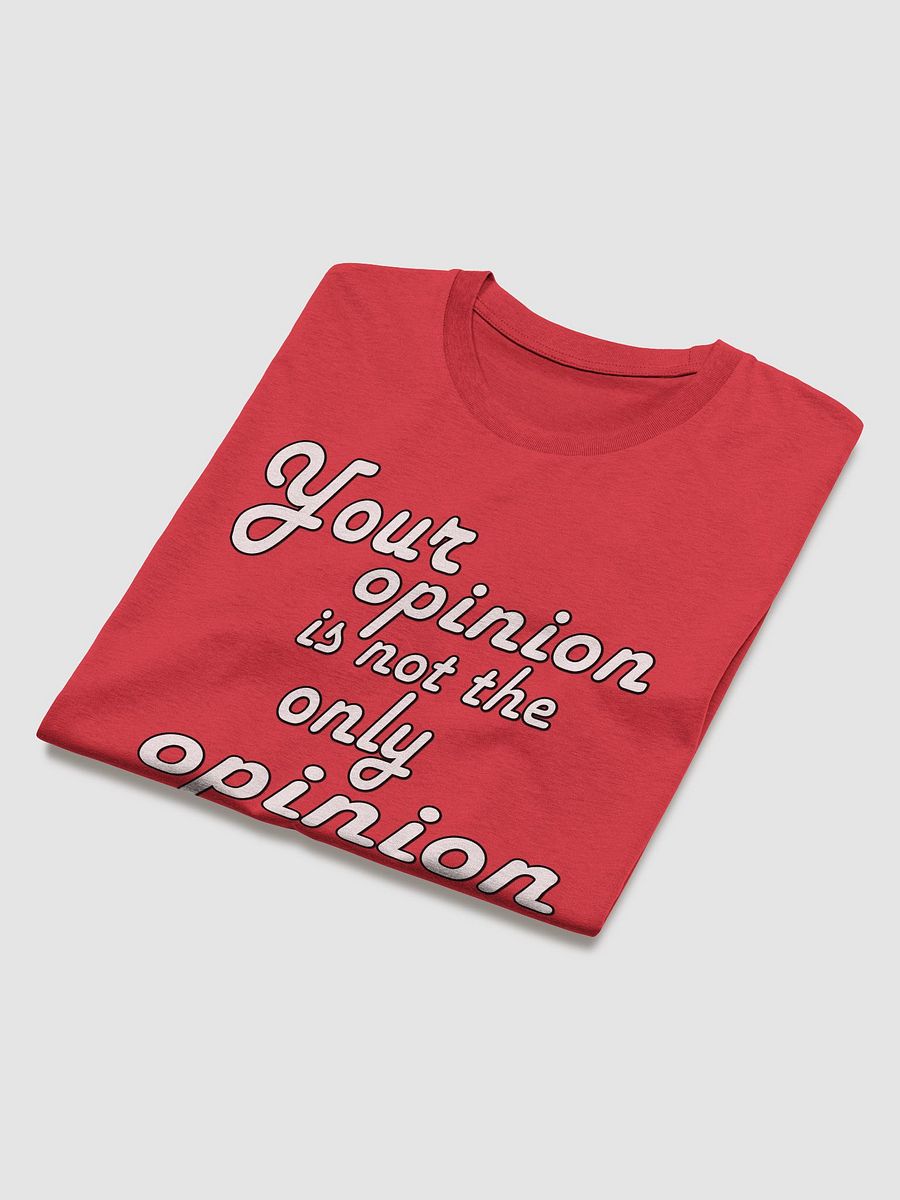 Your Opinion... Stanley/Stella Organic Cotton T-Shirt product image (3)