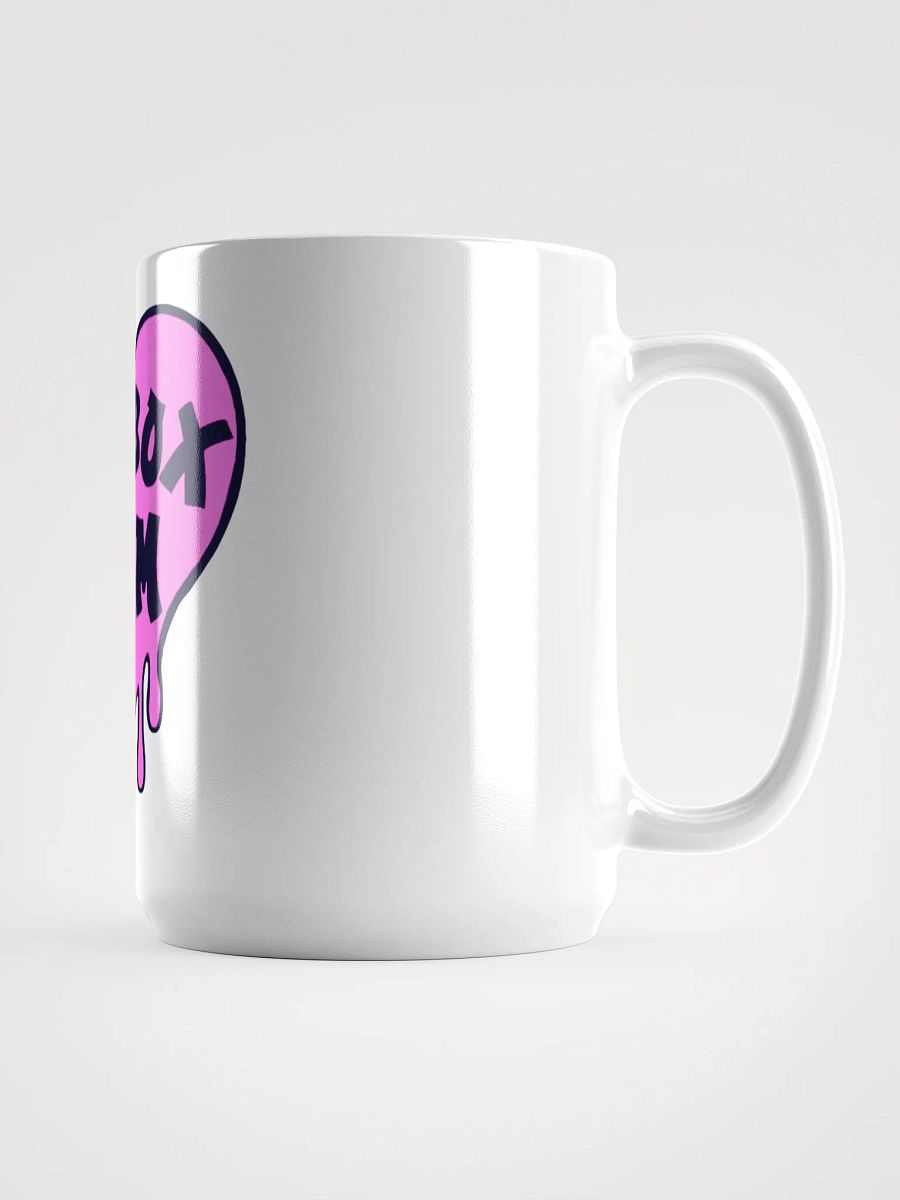 HOT BOX FAM SOLID PINK LOGO COFFEE MUG product image (1)