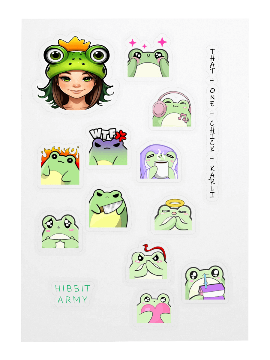 Frogtastic Sticker Sheet product image (1)