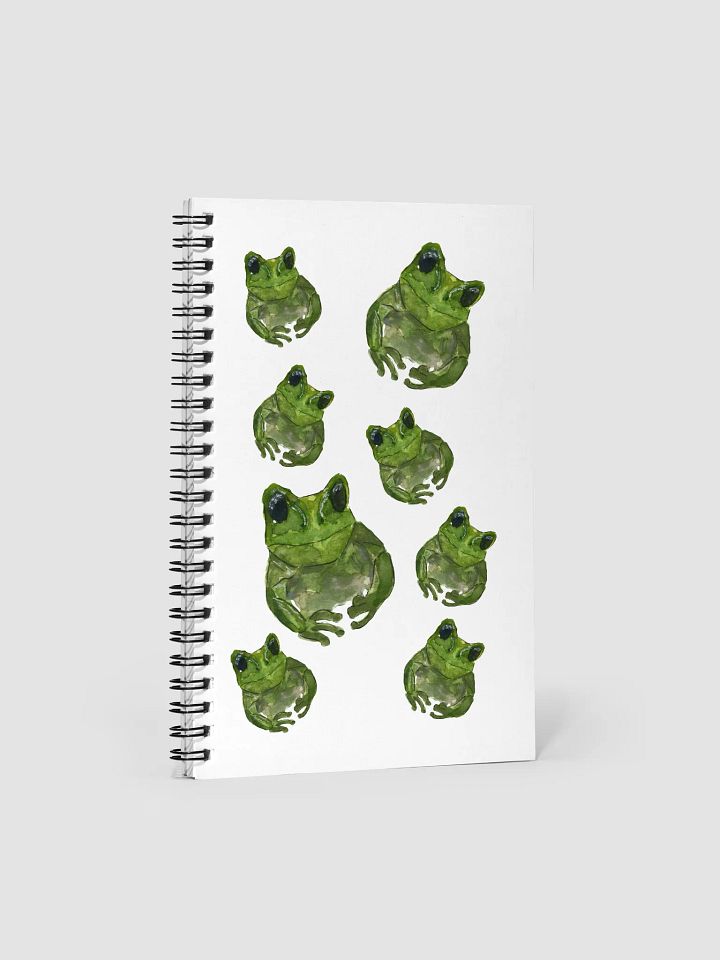 Frog Dotted Notebook product image (1)