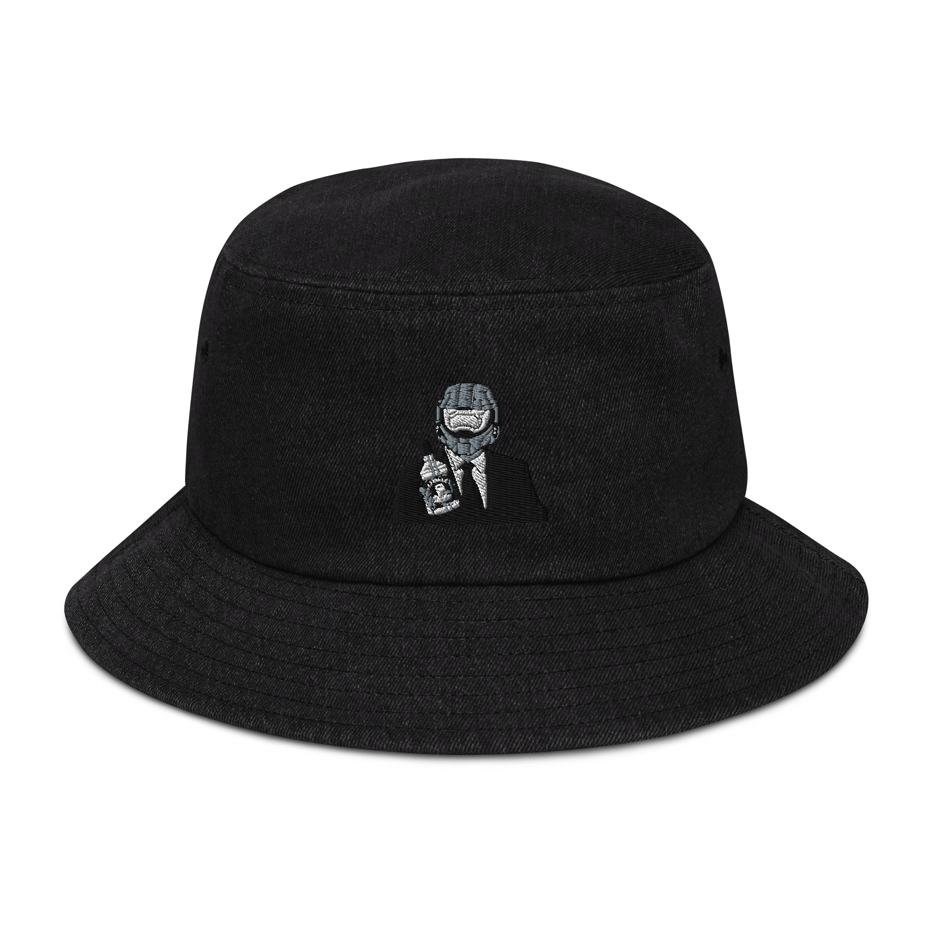 Lovable Classic Canvas Black White Bucket Hat product image (1)