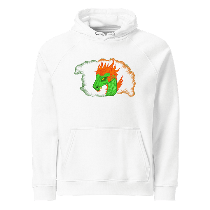 Dragon's Fury Eco Raglan Hoodie product image (1)