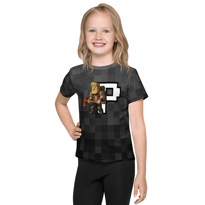 Patient PixelZ Kids T-Shirt (Pixel Smoke) product image (1)
