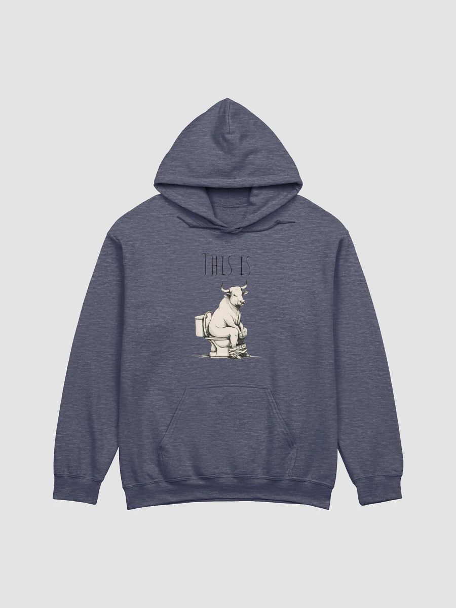 Bull Shit on the toilet Hoodie product image (7)