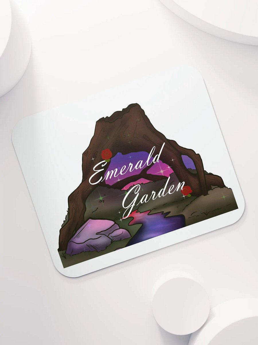 Emerald Garden Mouse Pad product image (1)