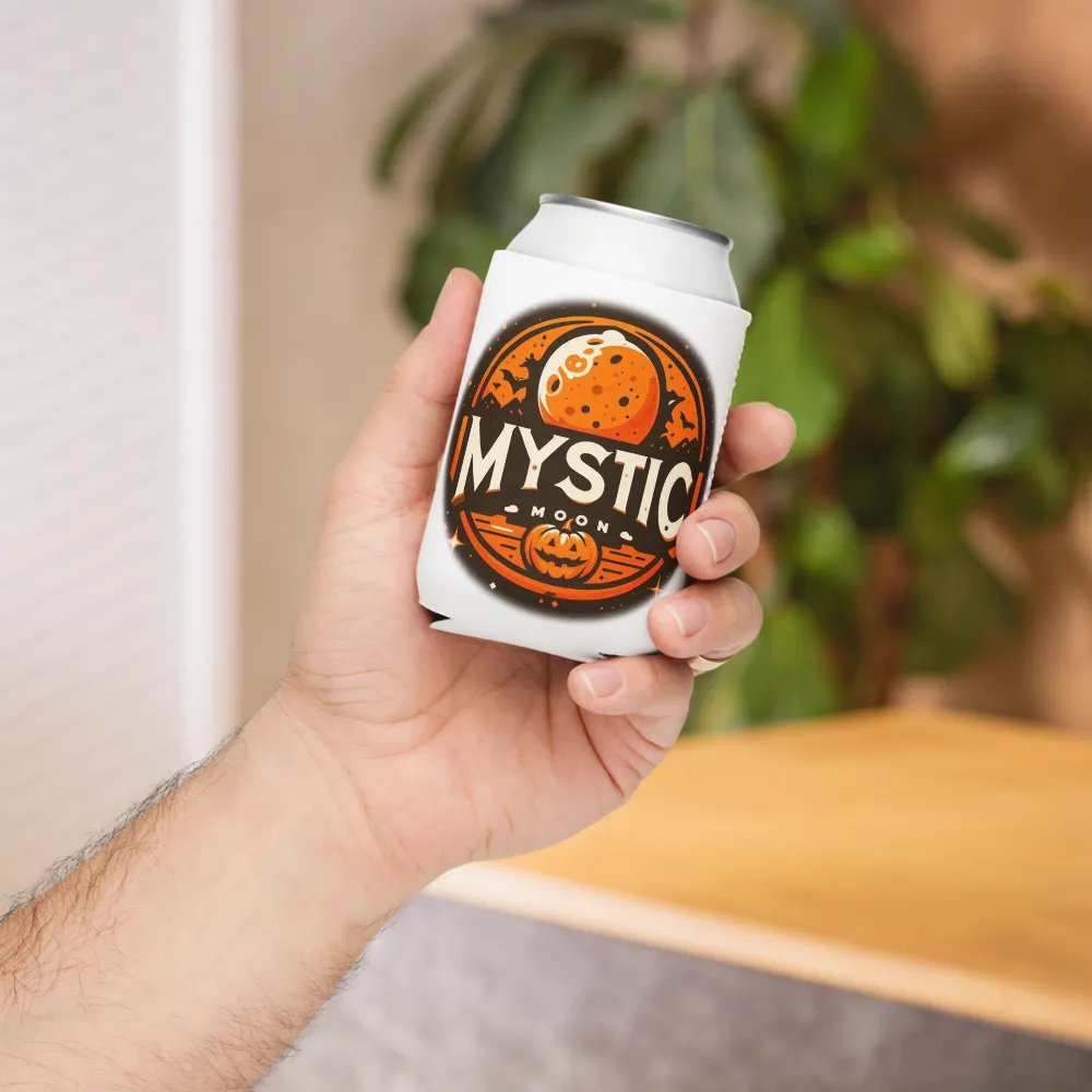 LIMITED EDITION : Halloween Mystic Moon Can Coozie product image (6)