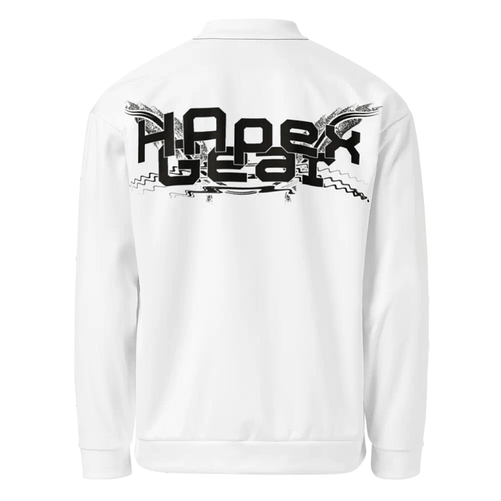 Black HApex Gear Black Logo - White - Bomber Jacket product image (1)