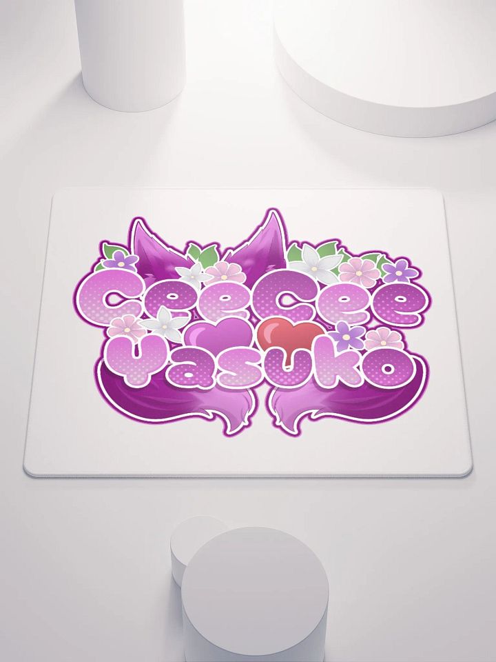 Yasuko Floral Gaming Mouse Pad product image (1)