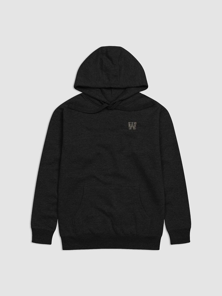 Floral Letter W Premium Hoodie product image (2)