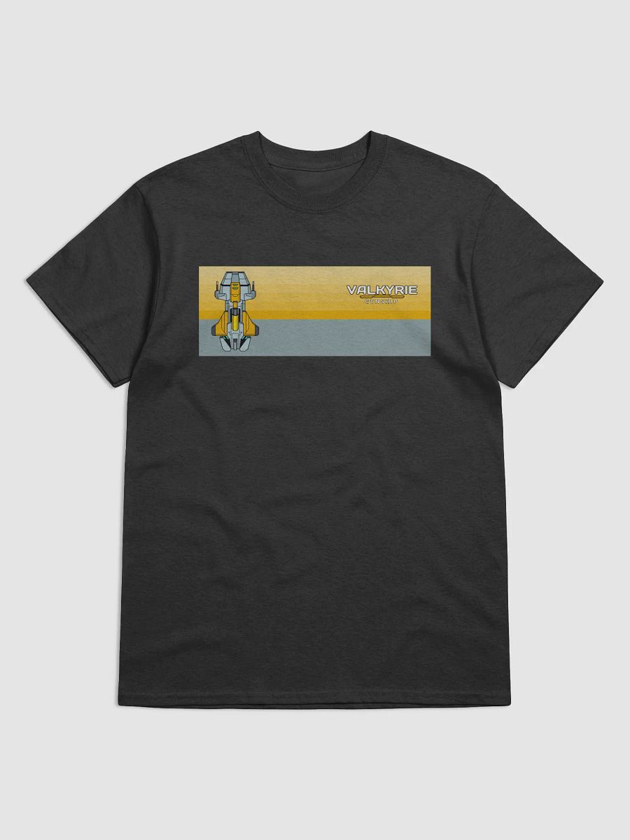Valkyrie Gunship Starship | Unisex Heavyweight T-Shirt product image (1)