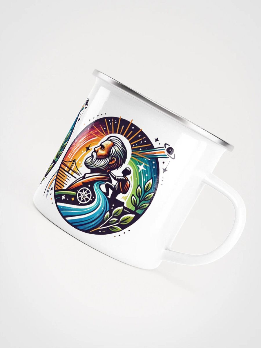 Wanderlust Vibes Enamel Mug product image (5)