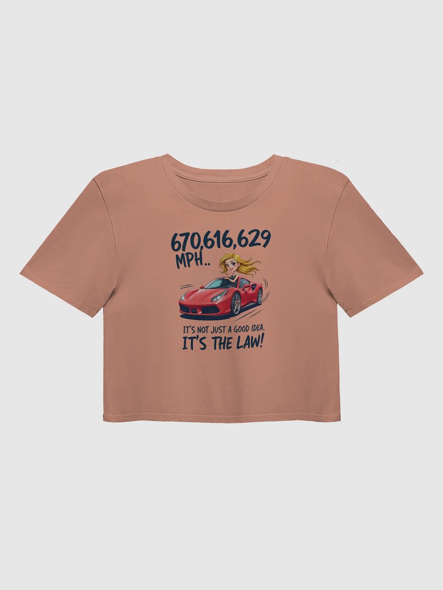 Blonde Speedster Crop Top product image (4)