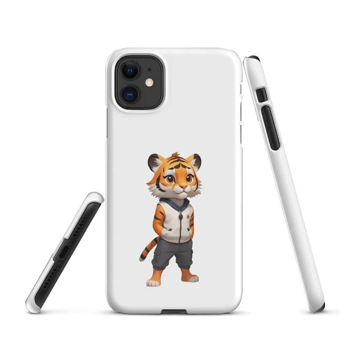 Cute Tiger Snap Case for iPhone product image (1)