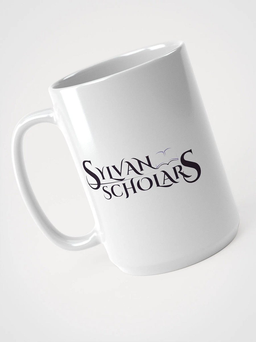 Geometric Bear Face White Glossy Mug product image (3)