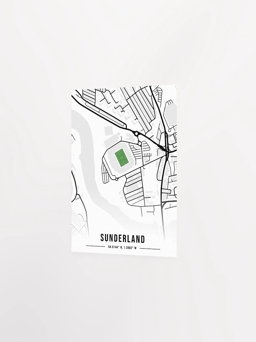 Sunderland Stadium Map Design Poster product image (6)