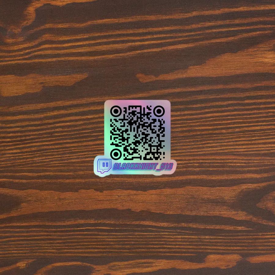 Blackknight513 Kiss-Cut Holographic Sticker Sheet 3 product image (5)
