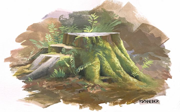 Le Stump print product image (2)