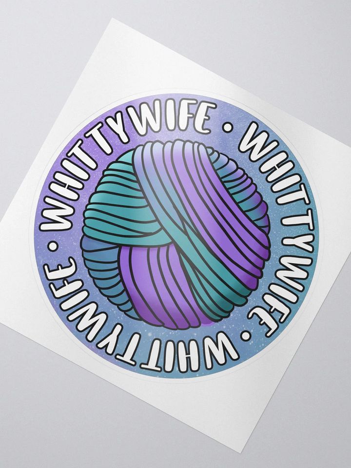 Condensed Logo Sticker product image (2)