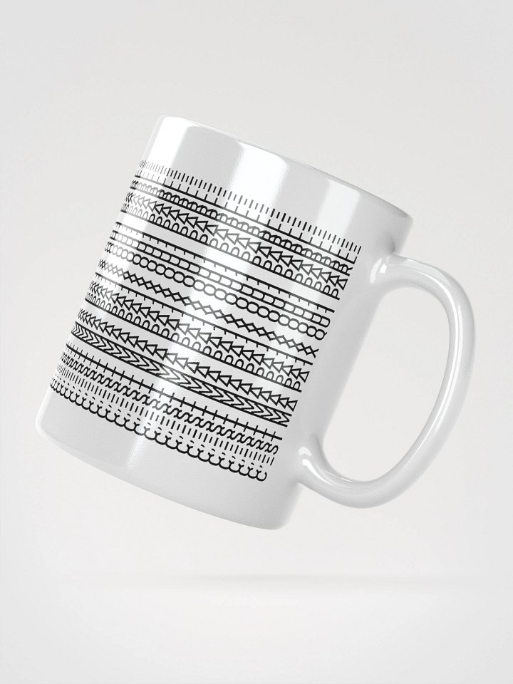 Mug Blanc Codé Zen - C'est ma Paix qui Parle - Cadeau Original product image (2)